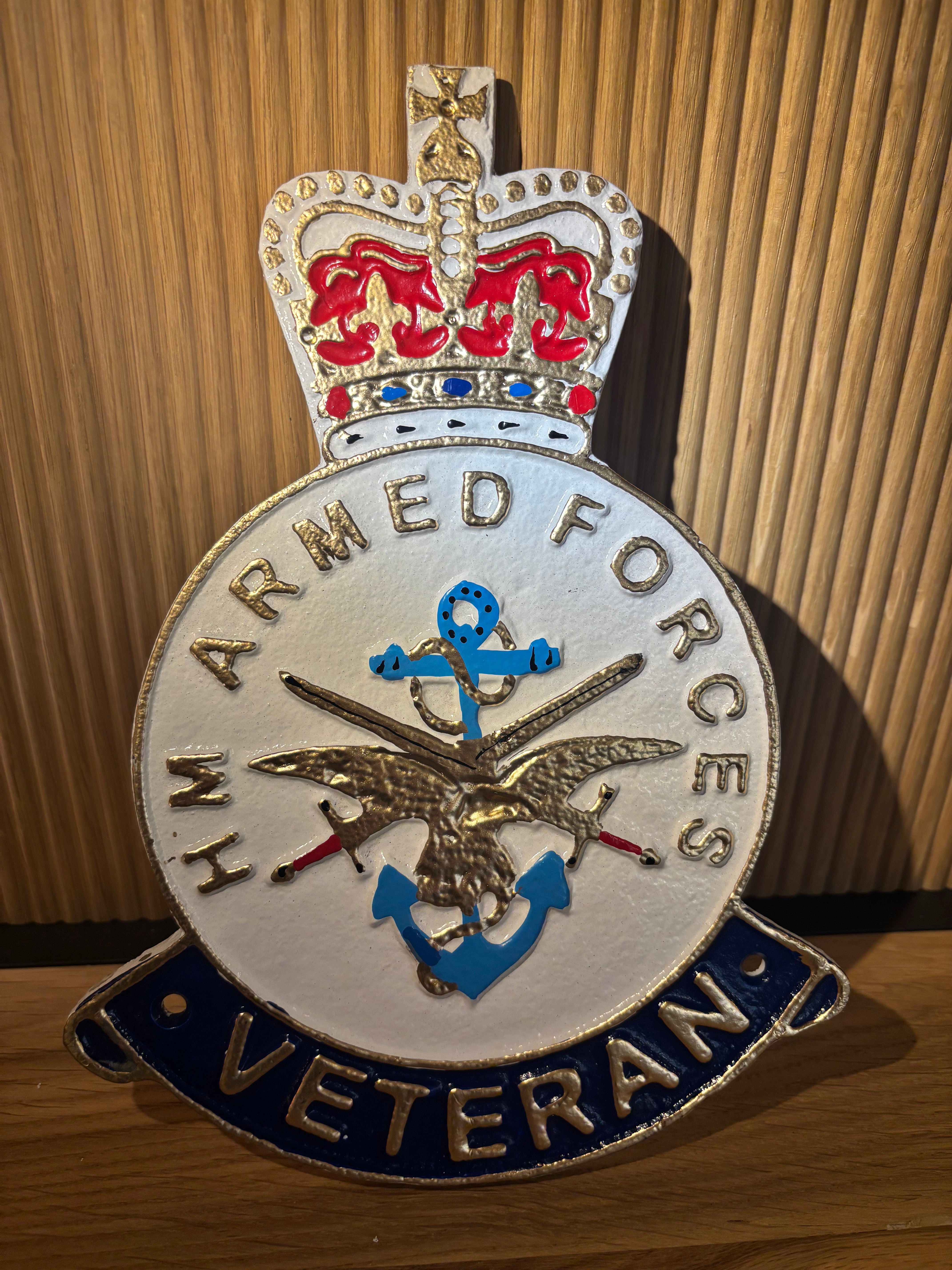 HM ARMED FORCES VETERAN