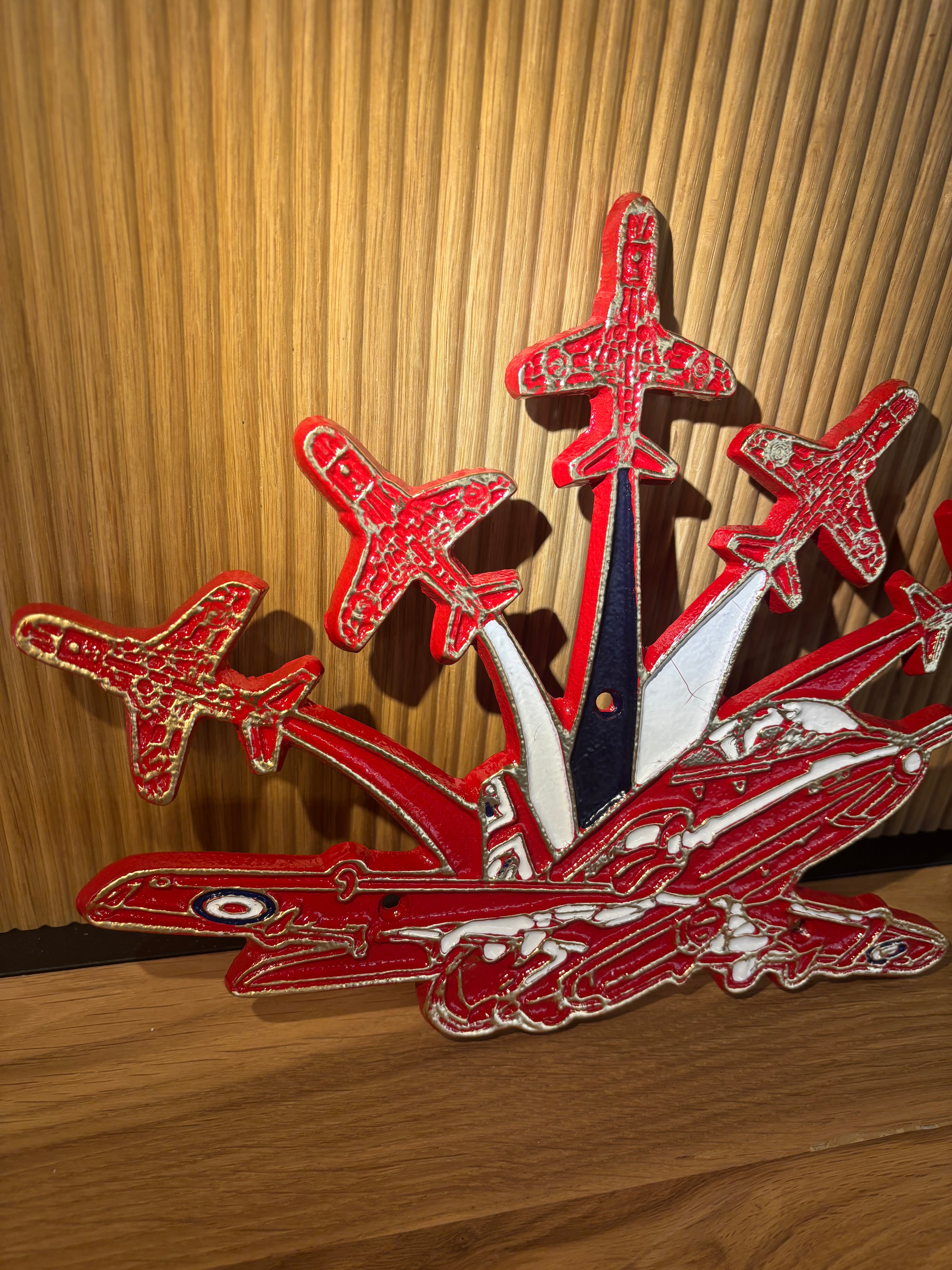 Red Arrows RAF Sign
