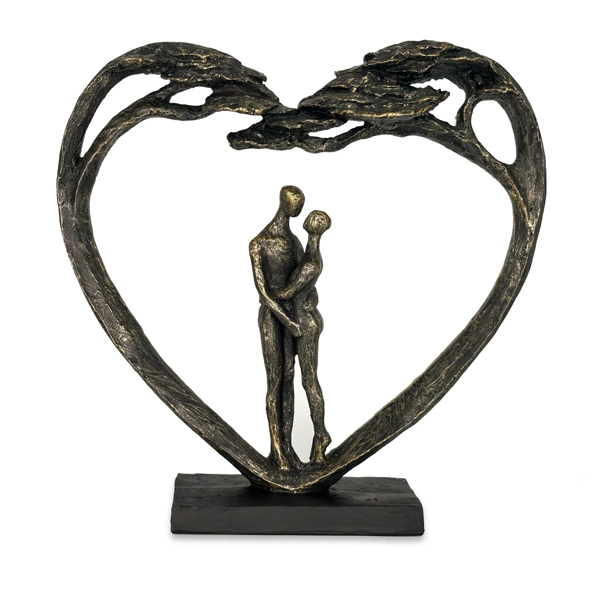 Standing Couple In Heart Tree