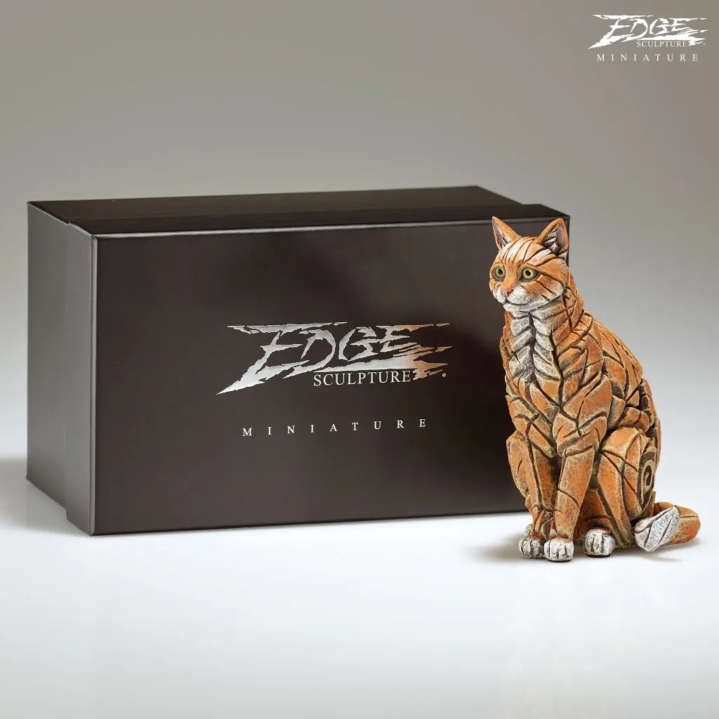 Miniature Sitting Cat (Ginger)