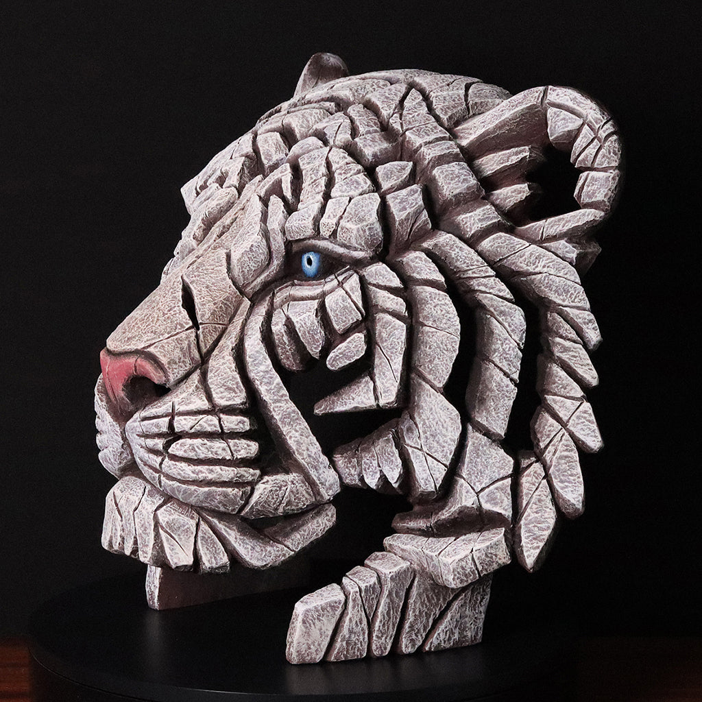 White Tiger Bust