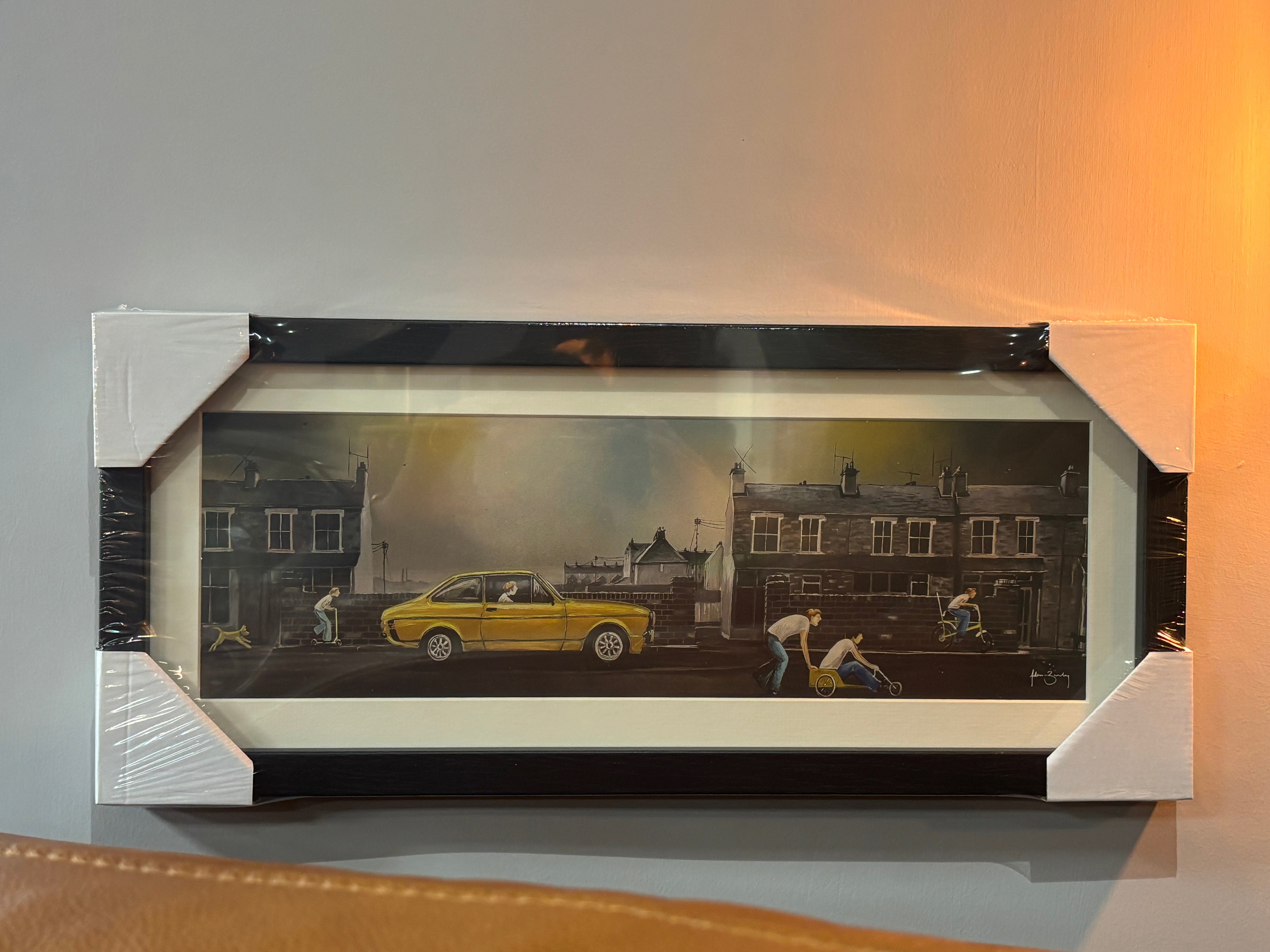 Boy Racers (53.5cm x 23.5cm)