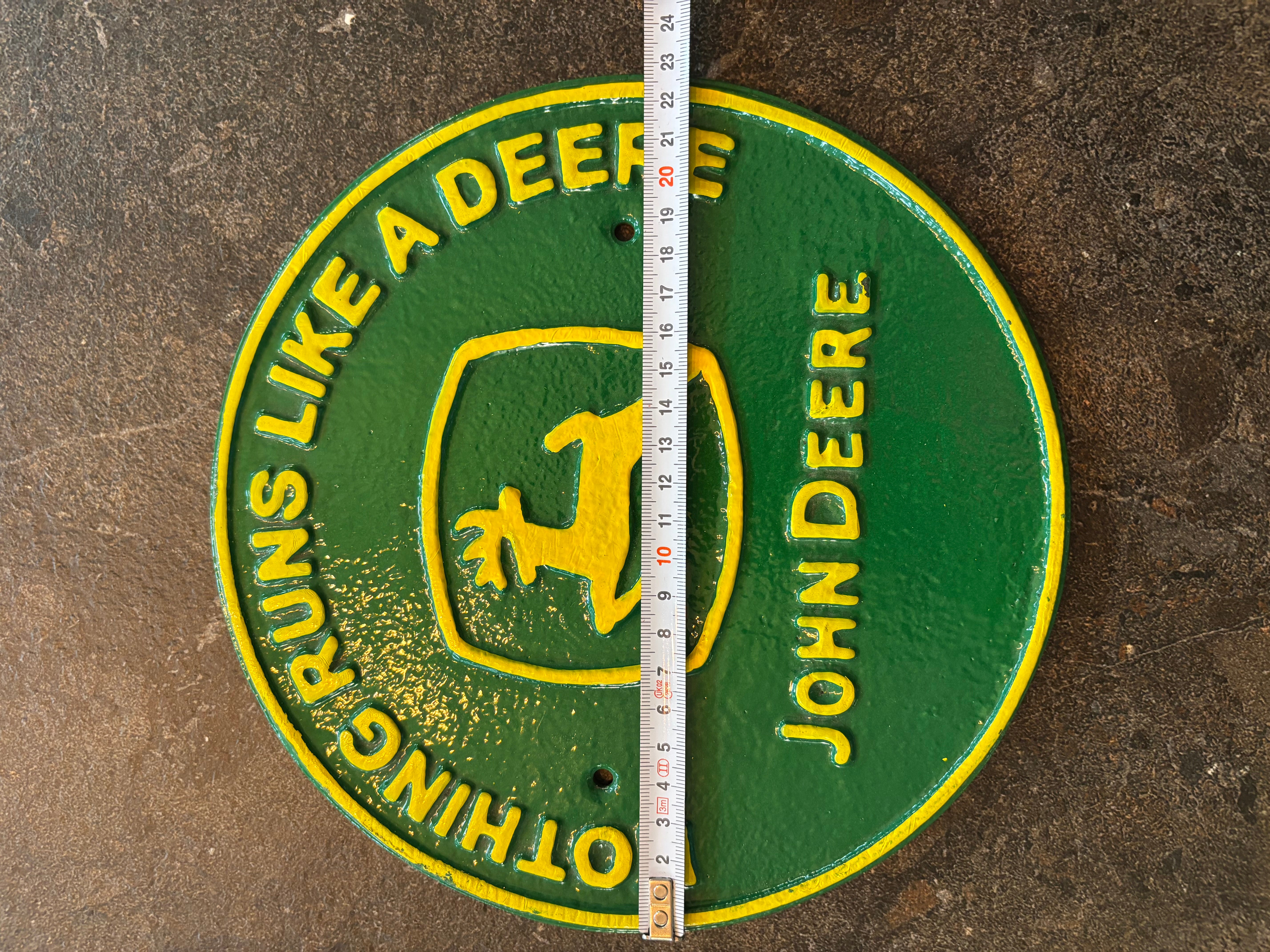 Nothing Runs Like A Deere John Deere Sign