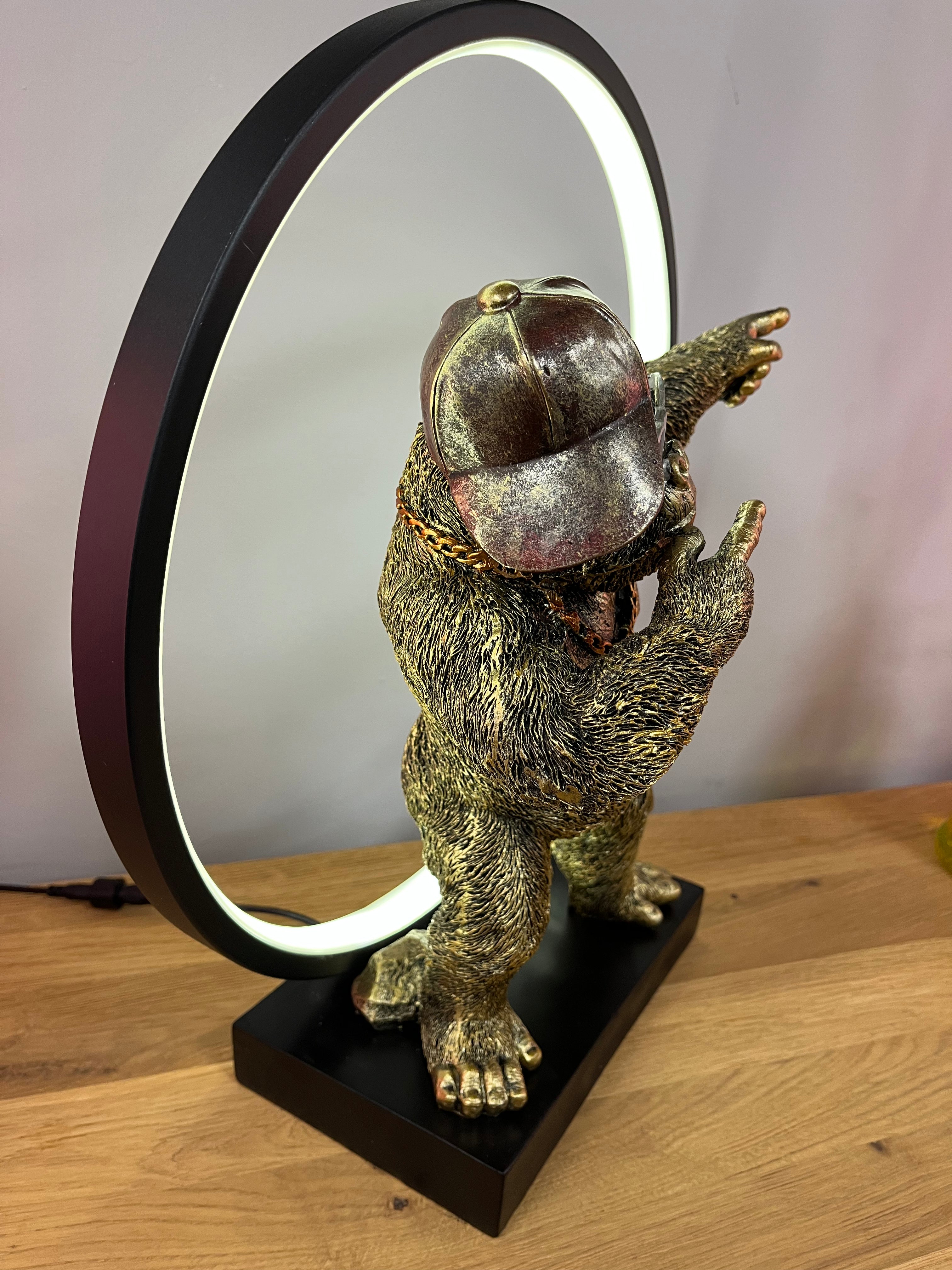 LED Gorilla Lamp 38cm