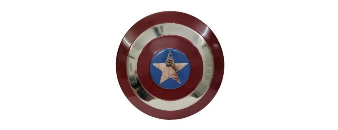 Metal Captain Americas Shield 22inch