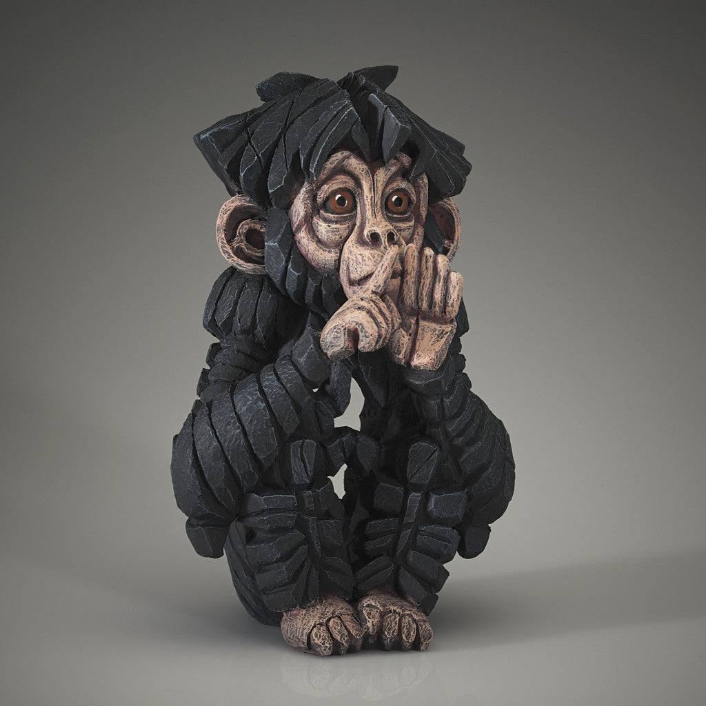 Baby Chimpanzee "Speak no Evil"