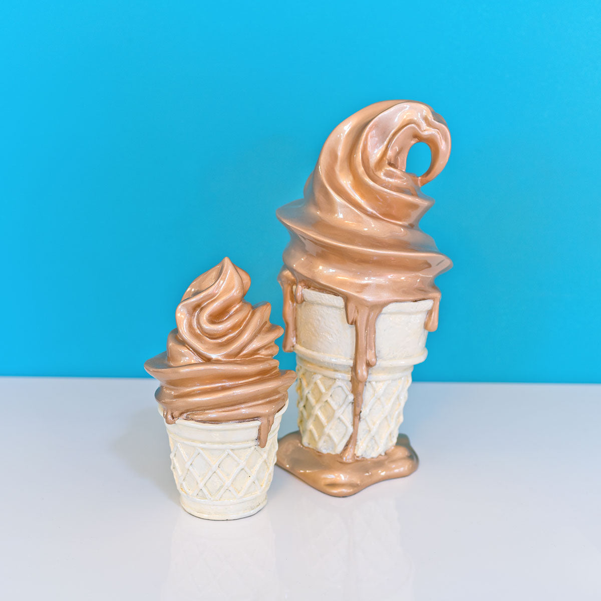 Ice Cream Cone Sculpture chocolate small