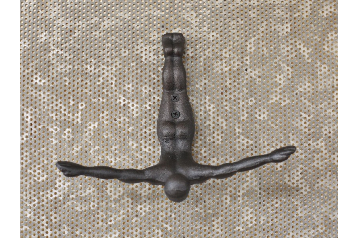Diving Man Coat Hook