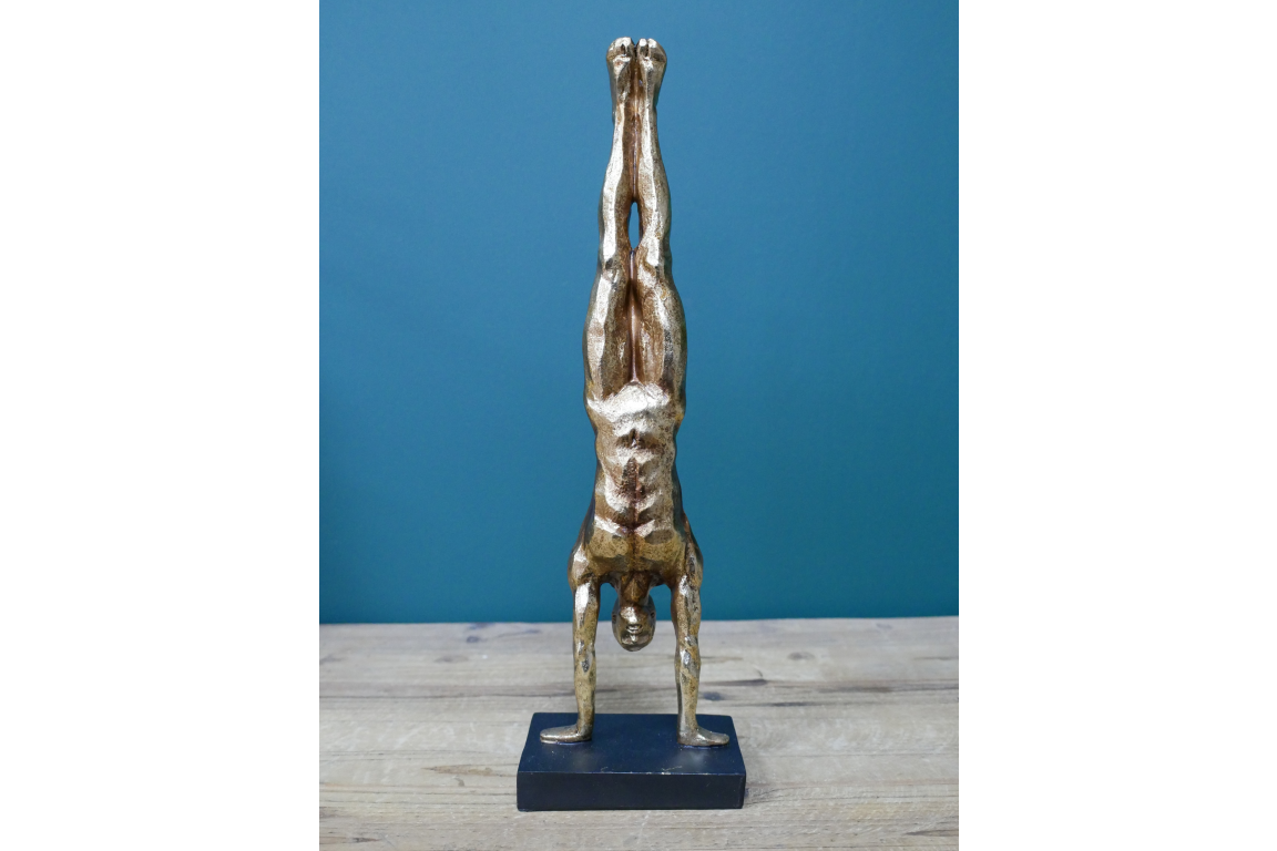 MALE GYMNAST (HAND STAND) Gold COLOUR