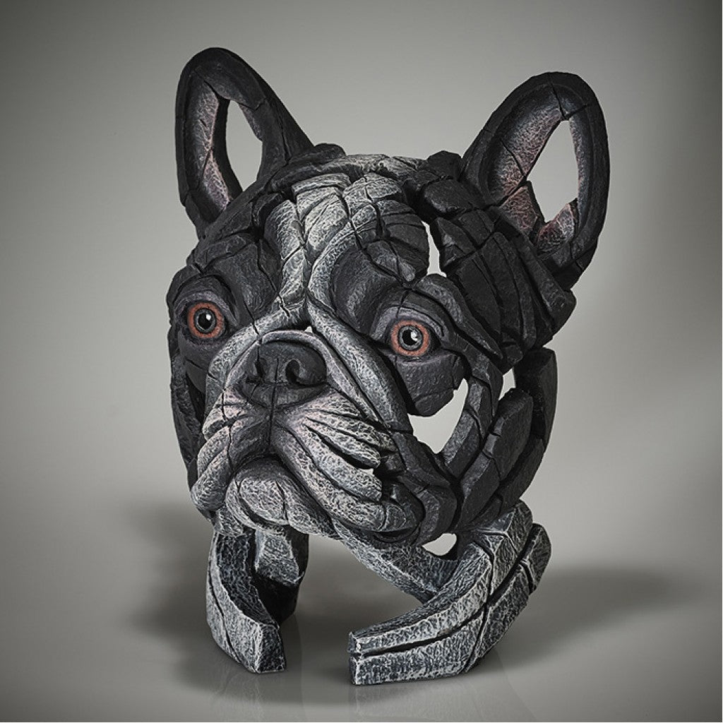 French Bulldog Bust - (Pied)