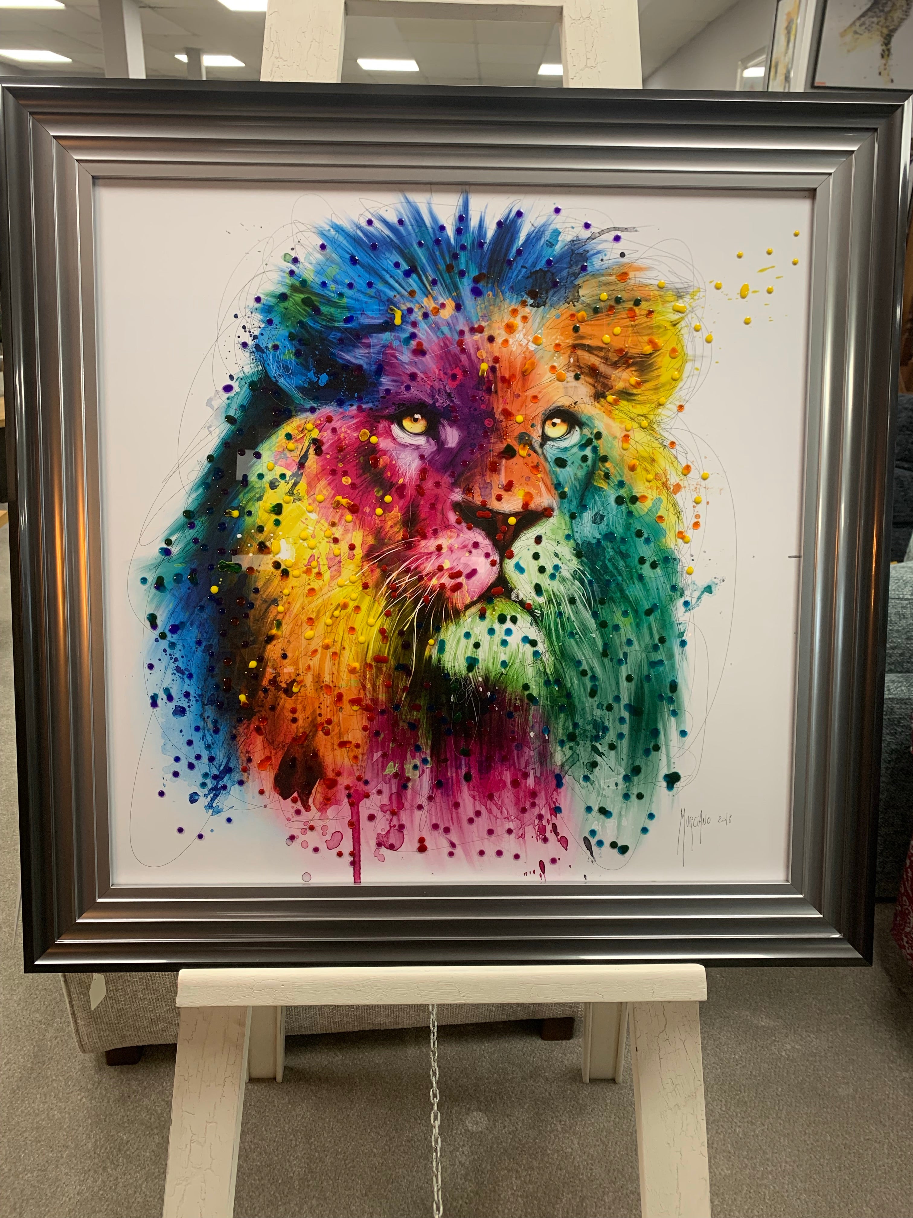 Liquid art Lion