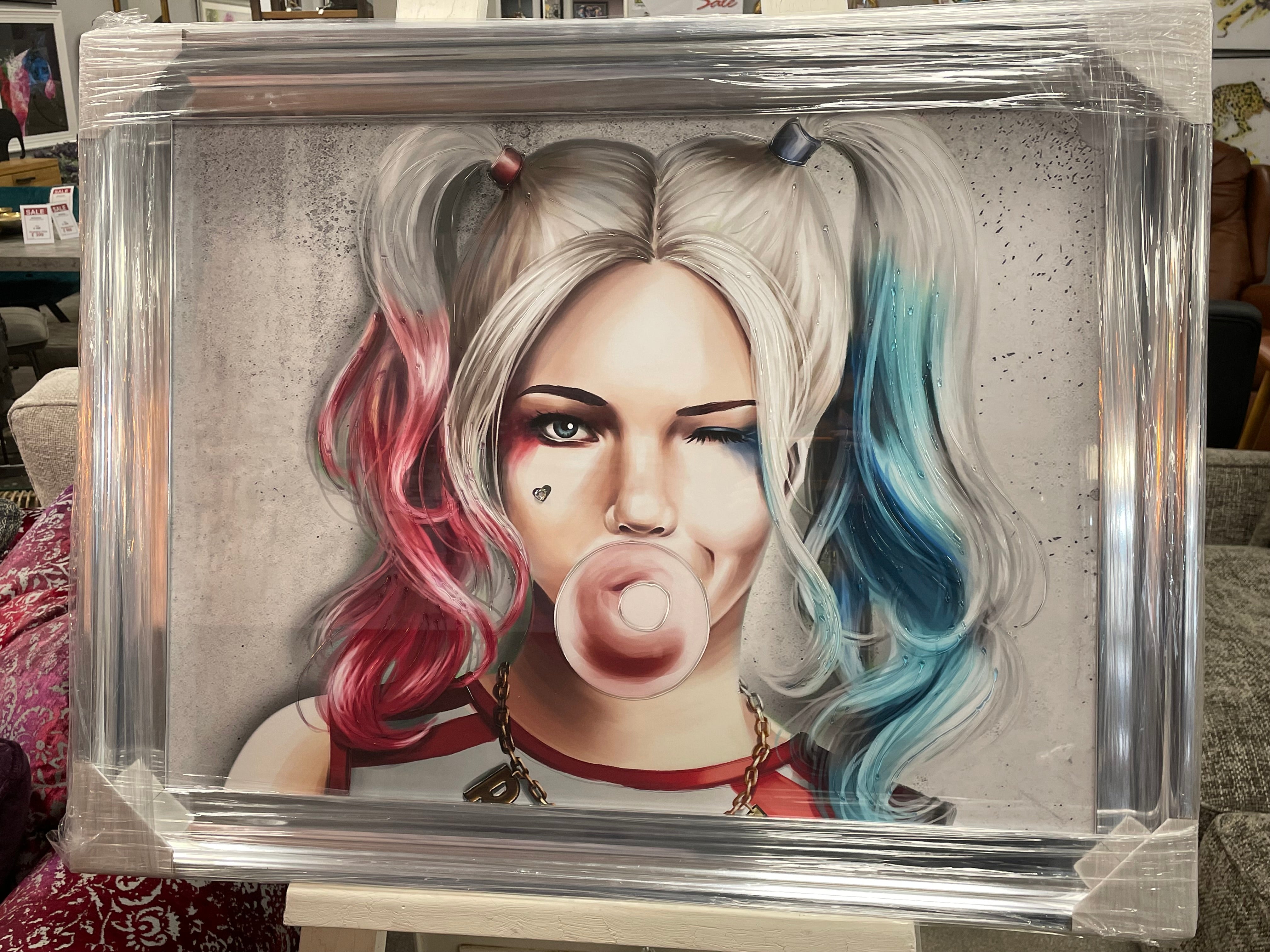 Harley Quinn Liquid art
