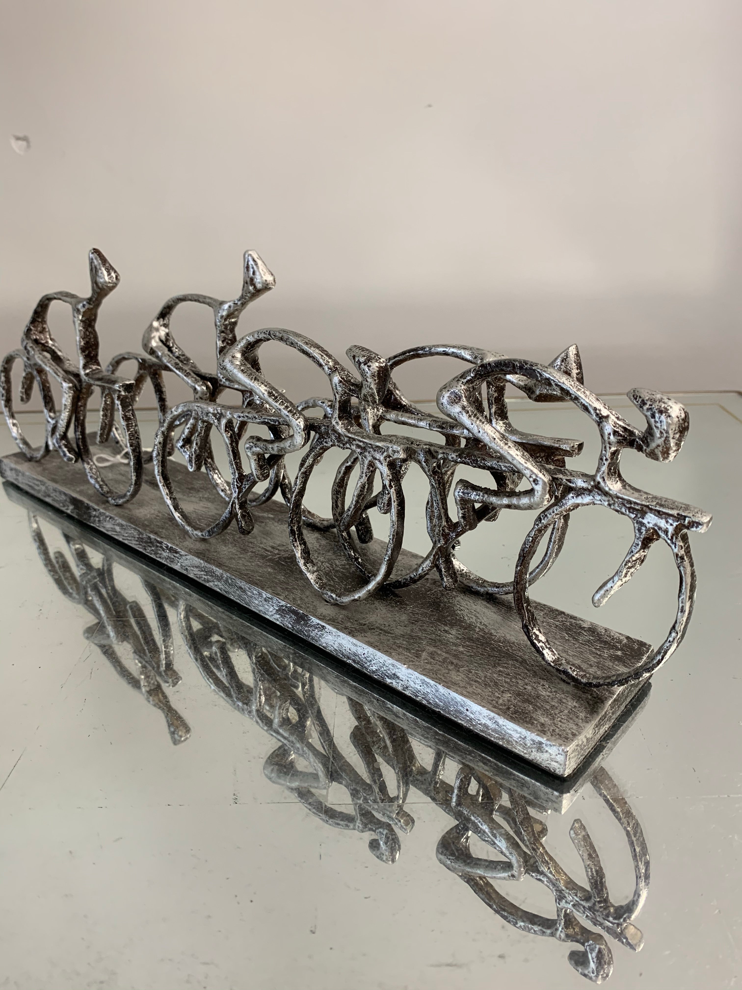 Aluminium Racing sculpture