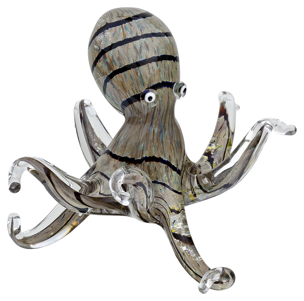 Glass octopus Grey